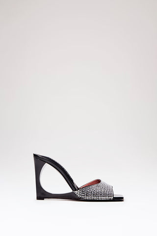 Black Crystal Lola Mule